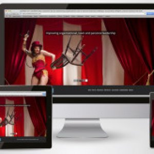 website development by ideas.co.uk shown on computer tablet and phone