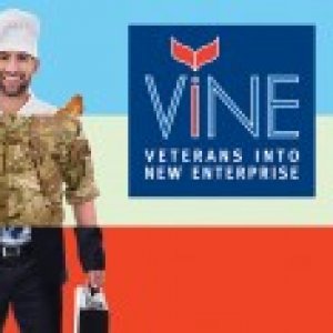 VINE -Veterans Into New Enterprise Logo