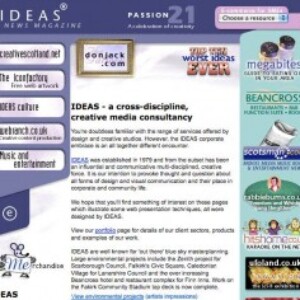 web design and website development by ideas.co.uk