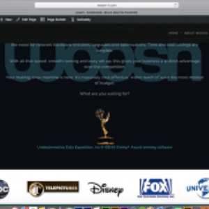 Brand development - woosh web site content by Ideas design Scotland