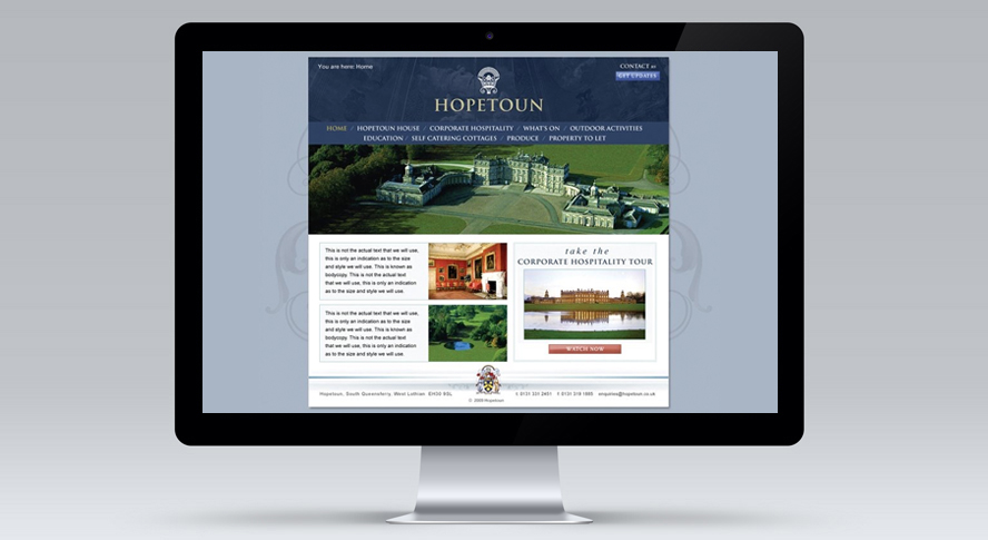hopetoun web design by Ideas