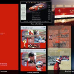 Scuderia Ecosse brand image design - Ideas