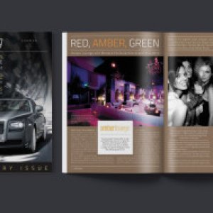 DebutEsq magazine design by ideas.co.uk