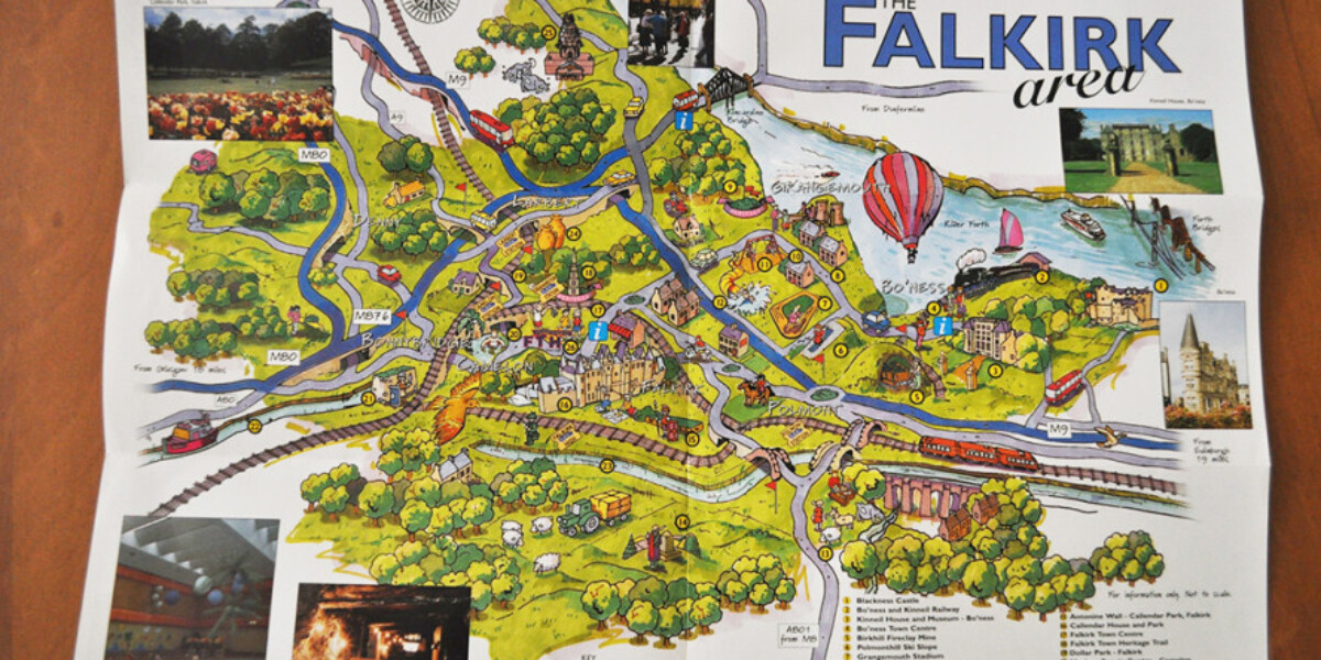 3D map illustration - Ideas