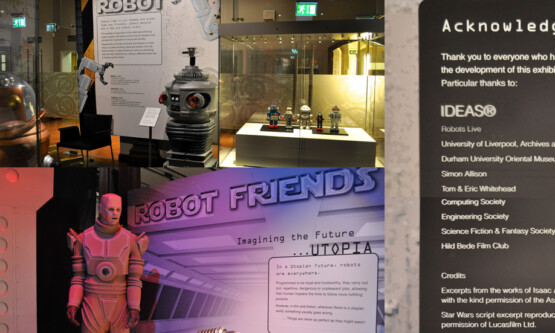 Robot exhibition design - Ideas
