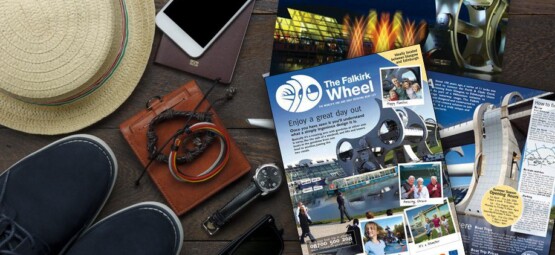 falkirk wheel marketing assets by ideas.co.uk