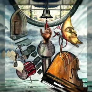 music watercolour illustration by don Jack