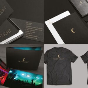 night flight brand development by ideas.co.uk