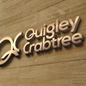 quigley crabtree logo design by ideas.co.uk