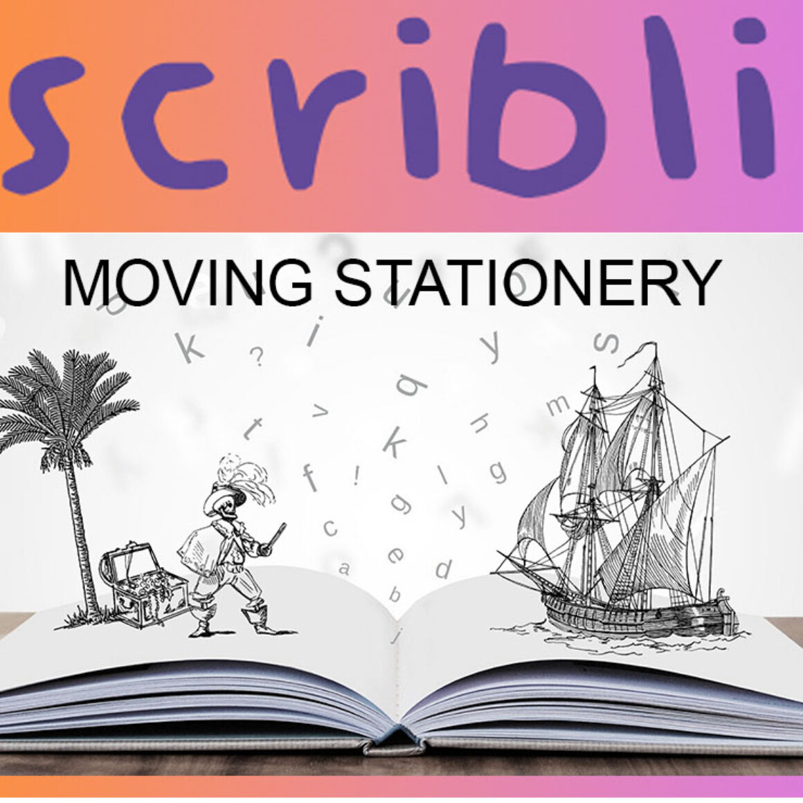 scrbli moving stationery
