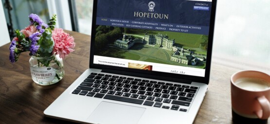 Hopetoun branding website design by IDEAS