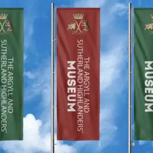 5 Regimental Museum flags