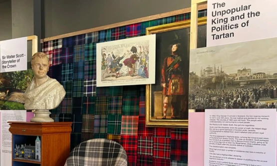 Tartan Radicals exhibition from the design studio in Falkirk