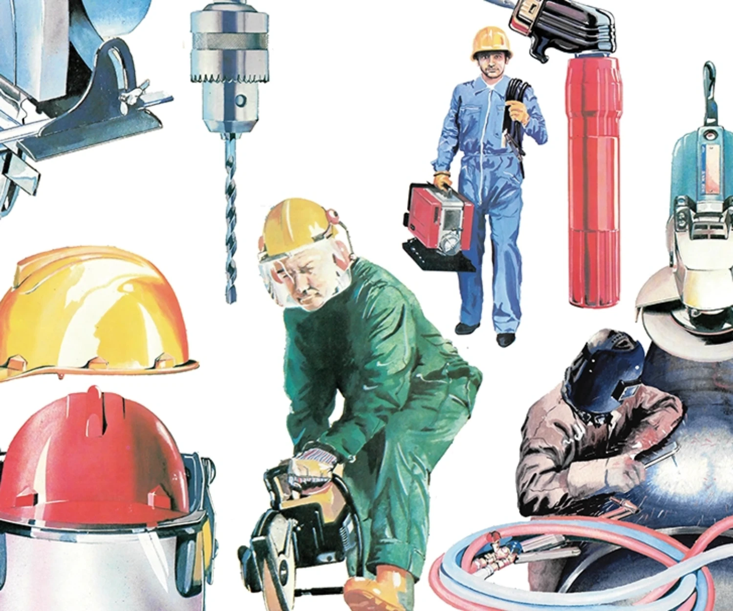 hand-drawn Industrial illustrations from the design studio in Falkirk