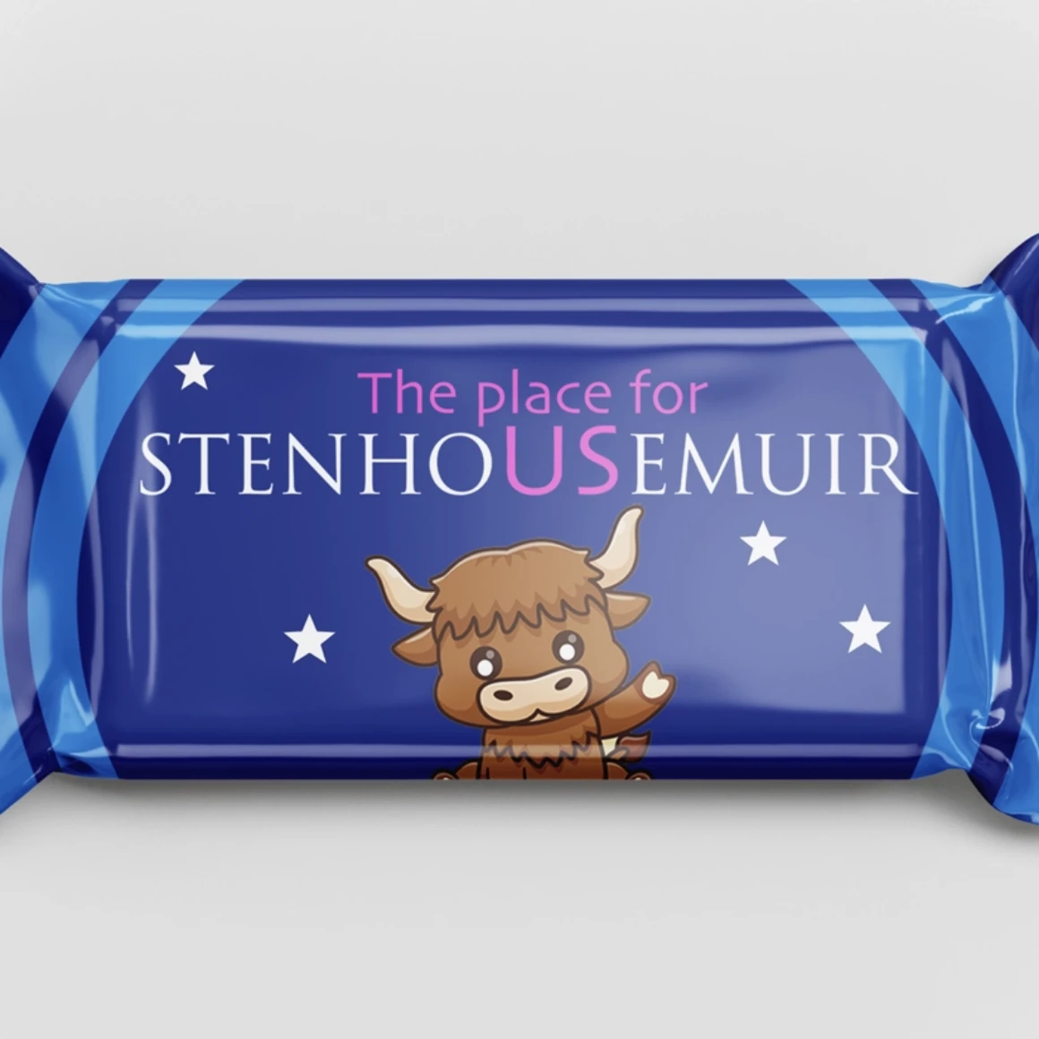 Harnessing Place Brand Value Stenhousemuir sweet bar logo