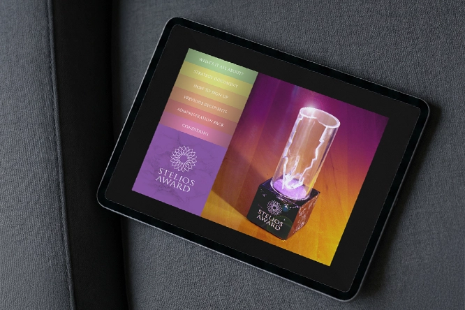 BP Operations Excellence Stelios Award marketing strategy and website design